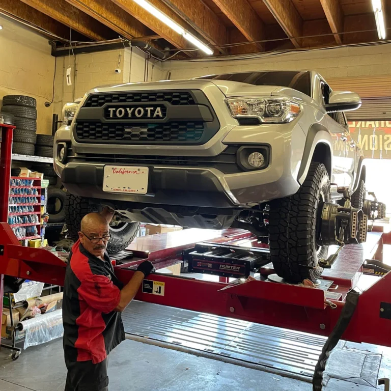 Toyota Tacoma Wheel Alignment by Technician