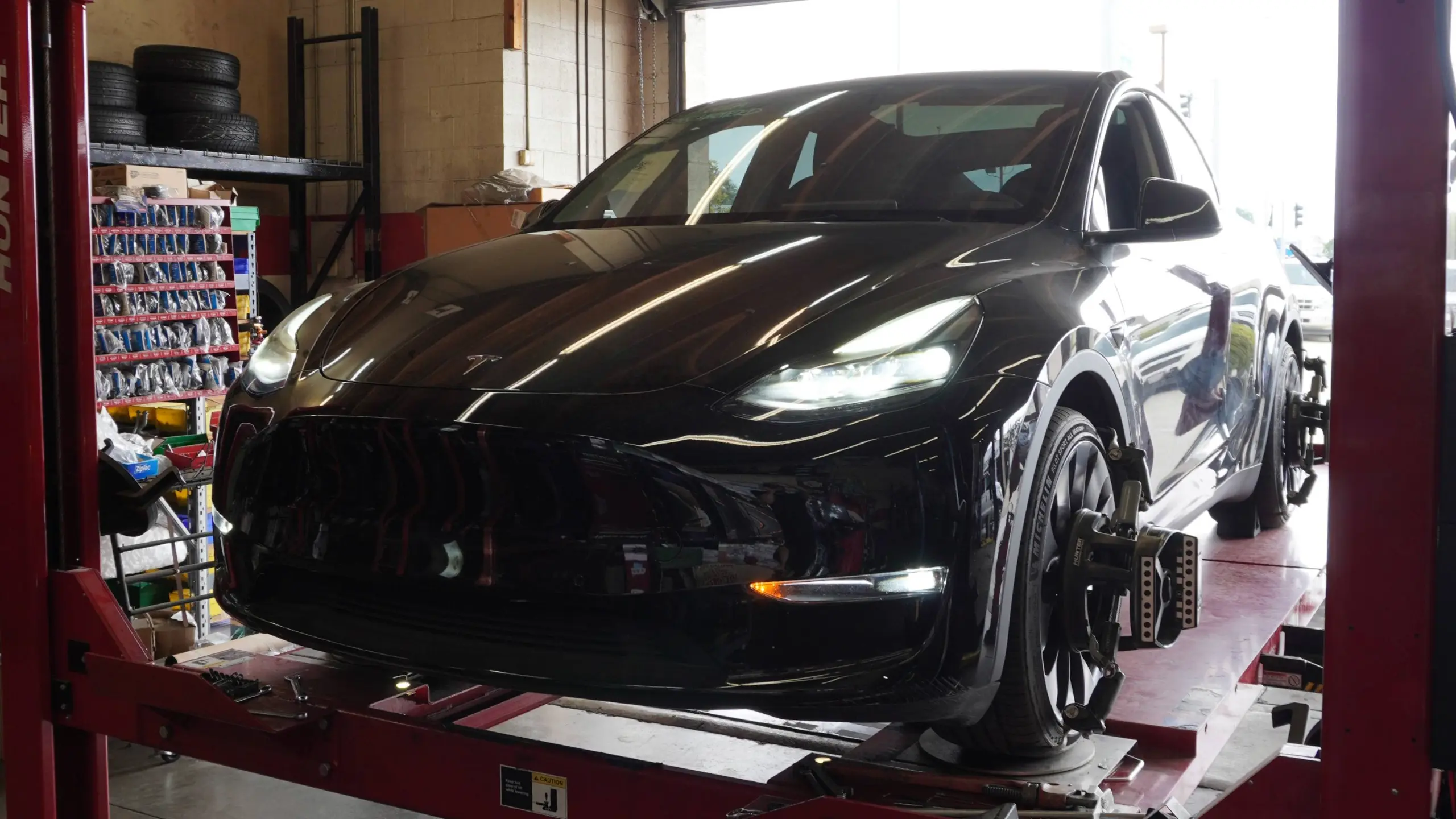 Precision Wheel Alignment in Action