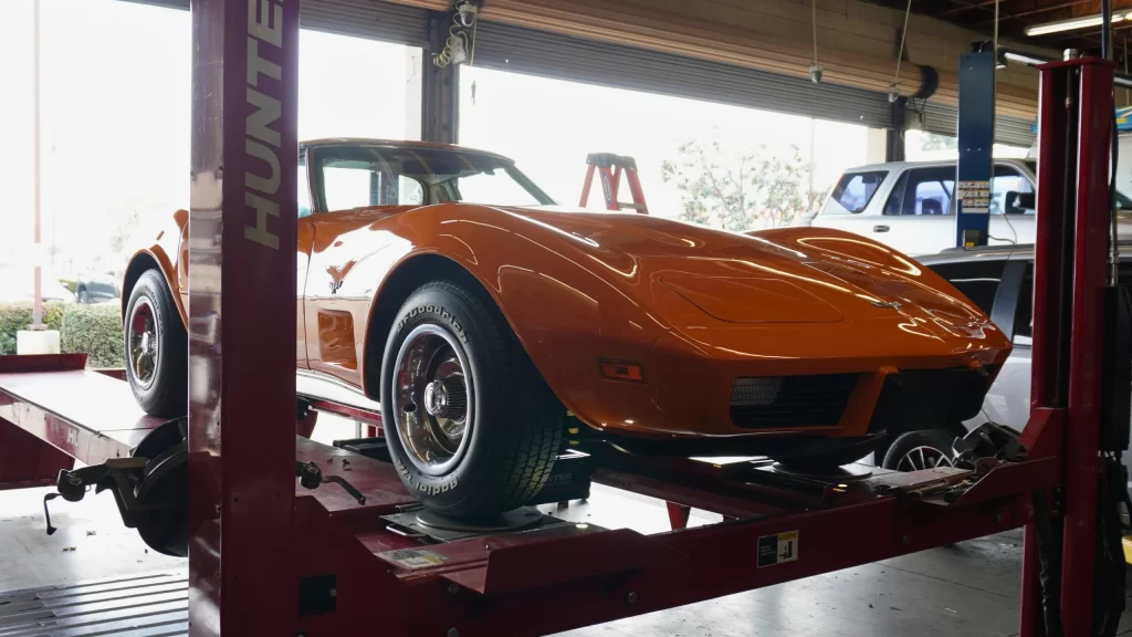 Classic car wheel alignment and balancing service in Ontario CA