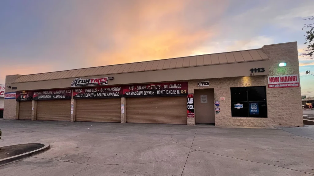 Comtires tire and alignment shop in Ontario CA