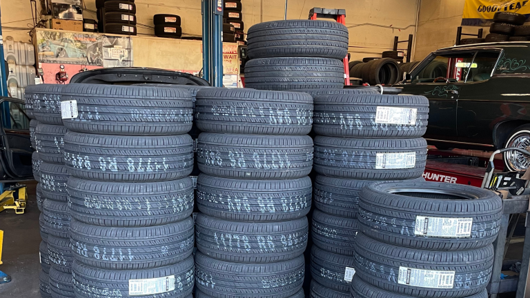 New tires available for replacement at Comtires