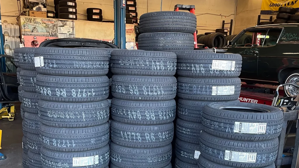 New tires available for replacement at Comtires